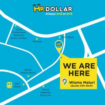 Mr-Dollar-Opening-Promotion-at-Taman-Maluri-6-350x350 - Kuala Lumpur Others Promotions & Freebies Selangor 