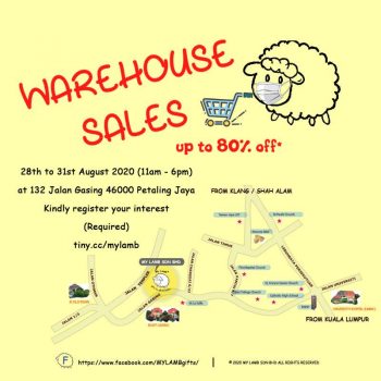My-Lamb-Warehouse-Sales-350x350 - Gifts , Souvenir & Jewellery Others Selangor Warehouse Sale & Clearance in Malaysia 
