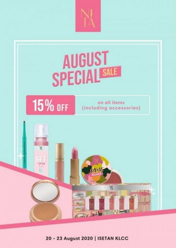 NITA-August-Special-Sale-at-ISETAN-350x495 - Beauty & Health Cosmetics Kuala Lumpur Malaysia Sales Selangor 