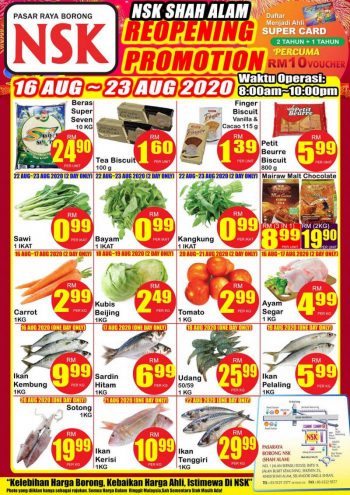 NSK-ReOpening-Promotion-at-Shah-Alam-350x495 - Promotions & Freebies Selangor Supermarket & Hypermarket 