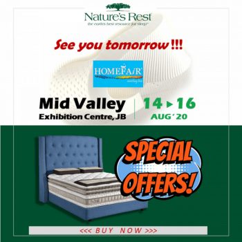 Natures-Rest-Mattress-Deals-350x350 - Beddings Home & Garden & Tools Johor Mattress Promotions & Freebies 