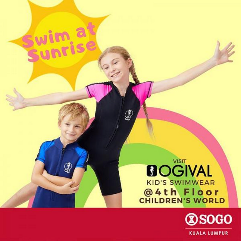 Now till 18 Aug 2022 Ogival  Swimwears Sale at Sogo 