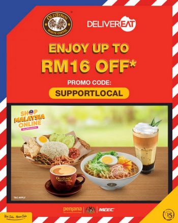 OldTown-RM16-off-Promo-Code-Promotion-on-DeliverEat-350x438 - Beverages Food , Restaurant & Pub Johor Kedah Kelantan Kuala Lumpur Melaka Negeri Sembilan Online Store Pahang Penang Perak Perlis Promotions & Freebies Putrajaya Sabah Sarawak Selangor Terengganu 