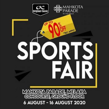 Original-Classic-Sports-Fair-Sale-at-Mahkota-Parade-350x350 - Apparels Fashion Lifestyle & Department Store Footwear Melaka Sportswear Warehouse Sale & Clearance in Malaysia 
