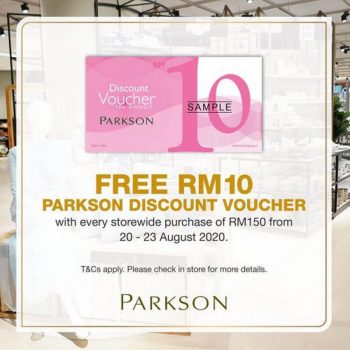 Parkson-Free-Voucher-Promotion-350x350 - Johor Kedah Kelantan Kuala Lumpur Melaka Negeri Sembilan Pahang Penang Perak Perlis Promotions & Freebies Putrajaya Sabah Sarawak Selangor Supermarket & Hypermarket Terengganu 