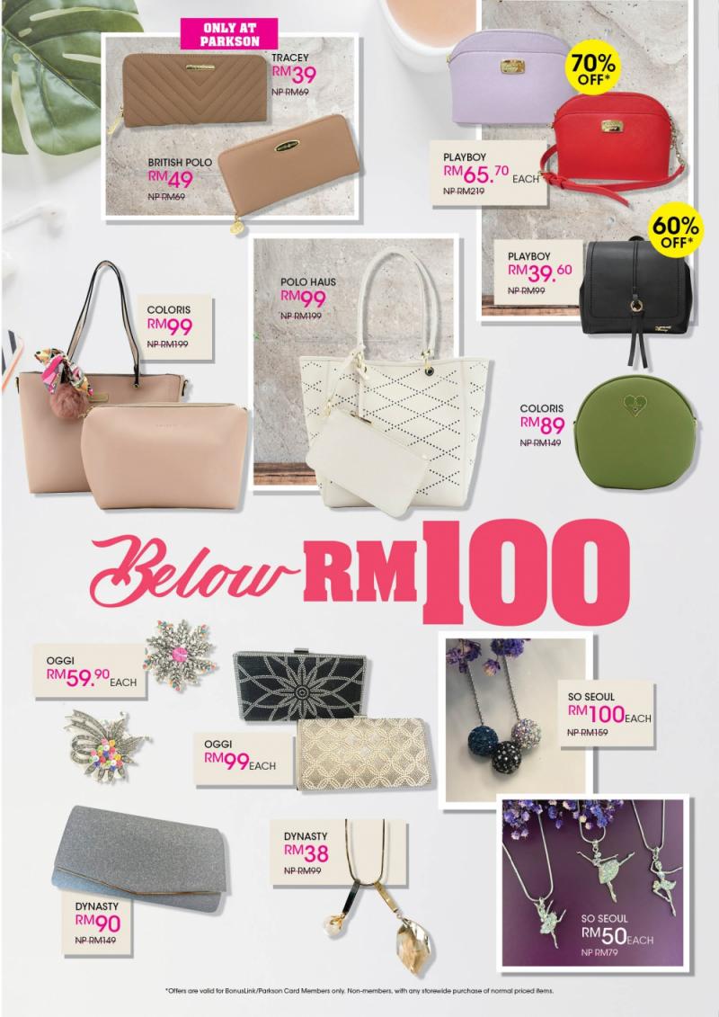 Parkson Mad About Bags & Accessories! - BigSale Malaysia