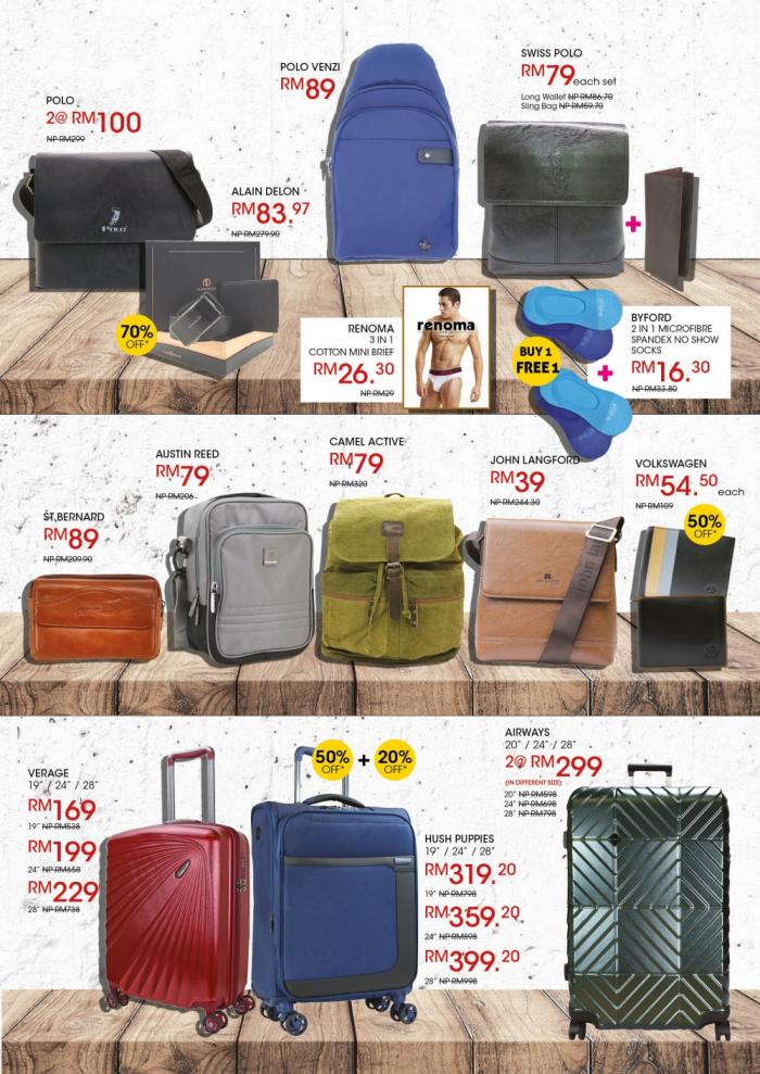 Parkson Buat Promosi Serendah RM39 dan Beli 2 Pada 1 Harga Untuk Bag Dan  Aksesori Berjenama!!