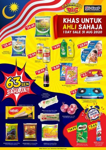 Pasaraya-BiG-Member-Merdeka-Promotion-350x495 - Kuala Lumpur Promotions & Freebies Selangor Supermarket & Hypermarket 