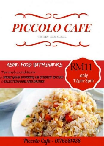 Piccolo-Cafe-Asia-Food-Promo-350x490 - Beverages Food , Restaurant & Pub Promotions & Freebies Selangor 