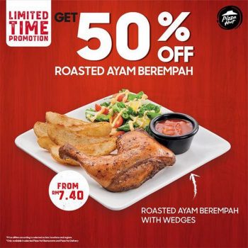 Pizza-Hut-Roasted-Ayam-Berempah-with-Wedges-Promo-350x350 - Beverages Food , Restaurant & Pub Johor Kedah Kelantan Kuala Lumpur Melaka Negeri Sembilan Pahang Penang Perak Perlis Promotions & Freebies Putrajaya Sabah Sarawak Selangor Terengganu 