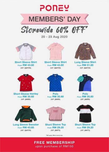 Poney-Members-Day-Sale-350x486 - Baby & Kids & Parenting Children Fashion Johor Kedah Kelantan Kuala Lumpur Malaysia Sales Melaka Negeri Sembilan Pahang Penang Perak Perlis Putrajaya Sabah Sarawak Selangor Terengganu 