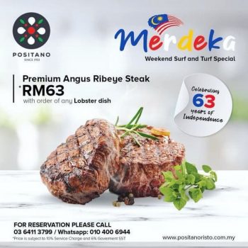 Positano-Risto-Merdeka-Promo-350x350 - Beverages Food , Restaurant & Pub Kuala Lumpur Promotions & Freebies Selangor 