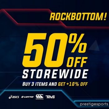 Prestige-Sports-50-off-Storewide-Promo-350x350 - Apparels Fashion Lifestyle & Department Store Footwear Johor Kedah Kelantan Kuala Lumpur Melaka Negeri Sembilan Pahang Penang Perak Perlis Promotions & Freebies Putrajaya Sabah Sarawak Selangor Sportswear Terengganu 