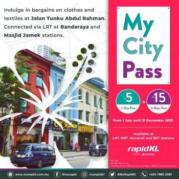 Rapid-KL-My-City-Pass-350x350 - Kuala Lumpur Promotions & Freebies Selangor Sports,Leisure & Travel Transportation 