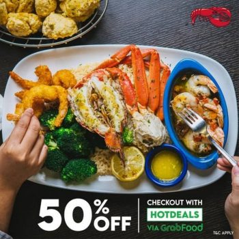 Red-Lobster-50-off-Promo-at-GrabFood-350x350 - Beverages Food , Restaurant & Pub Johor Kedah Kelantan Kuala Lumpur Melaka Negeri Sembilan Online Store Pahang Penang Perak Perlis Promotions & Freebies Putrajaya Sabah Sarawak Selangor Terengganu 