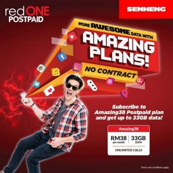 RedOne-Amazing-Plan-Promo-at-Senheng-350x350 - Electronics & Computers IT Gadgets Accessories Johor Kedah Kelantan Kuala Lumpur Melaka Negeri Sembilan Pahang Penang Perak Perlis Promotions & Freebies Putrajaya Sabah Sarawak Selangor Terengganu 