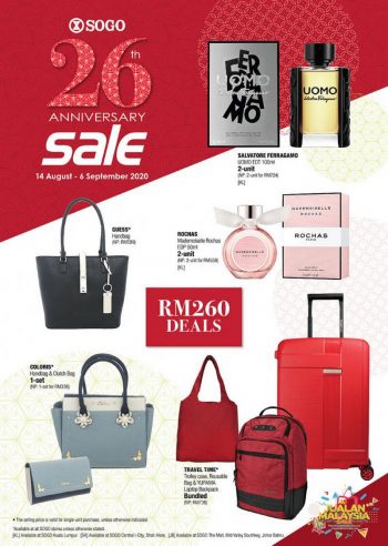 SOGO-26th-Anniversary-Sale-350x492 - Johor Kuala Lumpur Malaysia Sales Selangor Supermarket & Hypermarket 