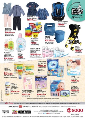 SOGO-Baby-Fair-Promotion-1-350x492 - Kuala Lumpur Promotions & Freebies Selangor Supermarket & Hypermarket 