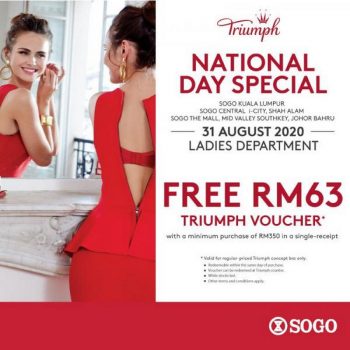 SOGO-Ladies-Department-National-Day-Sale-350x350 - Fashion Lifestyle & Department Store Johor Kuala Lumpur Lingerie Malaysia Sales Selangor Supermarket & Hypermarket 