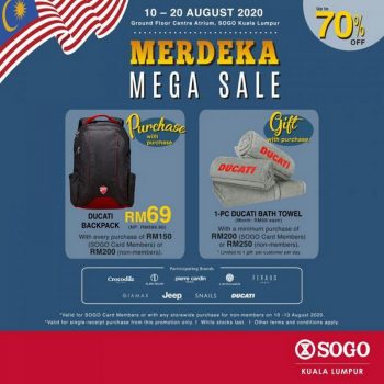 SOGO-Merdeka-Mega-Sale-350x350 - Kuala Lumpur Malaysia Sales Selangor Supermarket & Hypermarket 