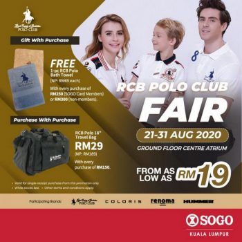 SOGO-RCB-Polo-Club-Fair-Sale-350x350 - Apparels Fashion Accessories Fashion Lifestyle & Department Store Kuala Lumpur Malaysia Sales Selangor 