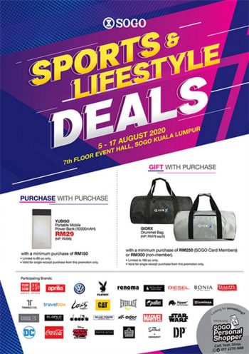 SOGO-Sports-Lifestyle-Deals-350x496 - Kuala Lumpur Promotions & Freebies Selangor Supermarket & Hypermarket 
