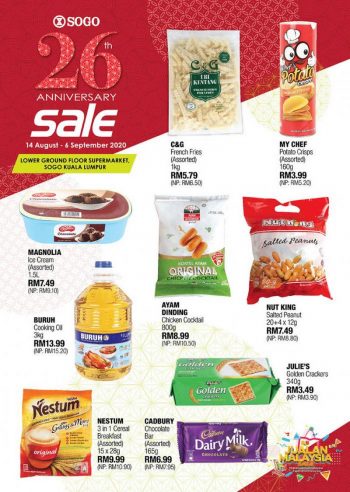 SOGO-Supermarket-26th-Anniversary-Sale-350x492 - Kuala Lumpur Malaysia Sales Selangor Supermarket & Hypermarket 