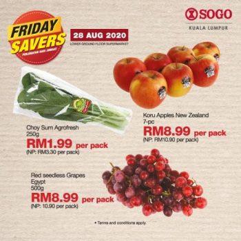 SOGO-Supermarket-Friday-Savers-Promotion-2-1-350x350 - Kuala Lumpur Promotions & Freebies Selangor Supermarket & Hypermarket 