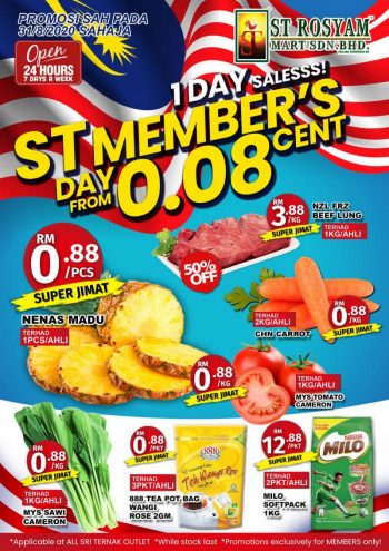 ST-Rosyam-Mart-ST-Members-Day-Promotion-350x495 - Kuala Lumpur Promotions & Freebies Selangor Supermarket & Hypermarket 