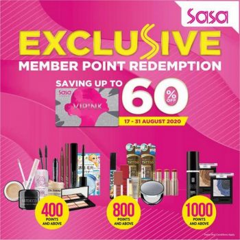 SaSa-August-Member-Point-Redemption-Promotion-10-350x350 - Beauty & Health Johor Kedah Kelantan Kuala Lumpur Melaka Negeri Sembilan Pahang Penang Perak Perlis Personal Care Promotions & Freebies Putrajaya Sabah Sarawak Selangor Skincare Terengganu 