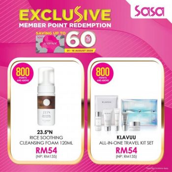 SaSa-August-Member-Point-Redemption-Promotion-6-350x350 - Beauty & Health Cosmetics Johor Kedah Kelantan Kuala Lumpur Melaka Negeri Sembilan Online Store Pahang Penang Perak Perlis Personal Care Promotions & Freebies Putrajaya Sabah Sarawak Selangor Terengganu 