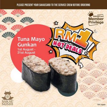 Sakae-Sushi-Member-Privilege-Tuna-Maya-Gunkan-Promo-350x350 - Beverages Food , Restaurant & Pub Johor Kedah Kelantan Kuala Lumpur Melaka Negeri Sembilan Pahang Penang Perak Perlis Promotions & Freebies Putrajaya Sabah Sarawak Selangor Terengganu 