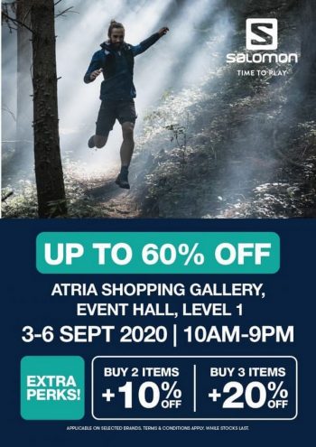 Salomon-The-Great-Outdoor-Wellness-Sale-at-Atria-Shopping-Gallery-350x495 - Malaysia Sales Outdoor Sports Selangor Sports,Leisure & Travel 