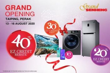 Senheng-Grand-Opening-Promo-at-Taiping-Perak-350x233 - Electronics & Computers Home Appliances IT Gadgets Accessories Kitchen Appliances Perak Promotions & Freebies 