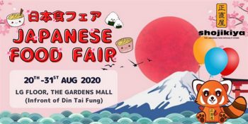 Shojikiya-Japanese-Food-Fair-at-The-Gardens-Mall-350x175 - Beverages Events & Fairs Food , Restaurant & Pub Kuala Lumpur Selangor 