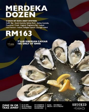 Shucked-Merdeka-Promotion-350x438 - Beverages Food , Restaurant & Pub Kuala Lumpur Promotions & Freebies Selangor 