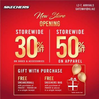 Skechers-Opening-Sale-at-Gateway@KLIA2-350x350 - Fashion Accessories Fashion Lifestyle & Department Store Footwear Kuala Lumpur Malaysia Sales Selangor 