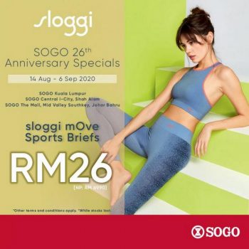 Sloggi-Anniversary-Sale-at-SOGO-350x350 - Fashion Lifestyle & Department Store Johor Kuala Lumpur Malaysia Sales Selangor Sportswear 