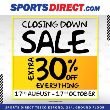 Sports-Direct-Closing-Down-Sale-at-Kepong-350x350 - Apparels Fashion Lifestyle & Department Store Footwear Kuala Lumpur Selangor Sportswear Warehouse Sale & Clearance in Malaysia 
