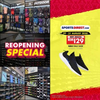 Sports-Direct-Repoening-Promotion-at-Vivacity-3-350x350 - Apparels Fashion Accessories Fashion Lifestyle & Department Store Footwear Promotions & Freebies Sarawak Sportswear 