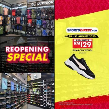 Sports-Direct-Repoening-Promotion-at-Vivacity-6-350x350 - Apparels Fashion Accessories Fashion Lifestyle & Department Store Footwear Promotions & Freebies Sarawak Sportswear 