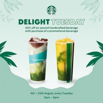 Starbucks-Delight-Tuesday-Promo-350x350 - Beverages Food , Restaurant & Pub Johor Kedah Kelantan Kuala Lumpur Melaka Negeri Sembilan Pahang Penang Perak Perlis Promotions & Freebies Putrajaya Sabah Sarawak Selangor Terengganu 