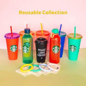 Starbucks-Reusable-Collection-Promo-350x350 - Beverages Food , Restaurant & Pub Johor Kedah Kelantan Kuala Lumpur Melaka Negeri Sembilan Pahang Penang Perak Perlis Promotions & Freebies Putrajaya Sabah Sarawak Selangor Terengganu 