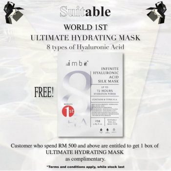 Suitable-Hydrating-Mask-Promo-at-Sungei-Wang-Plaza-350x350 - Kuala Lumpur Others Promotions & Freebies Selangor 