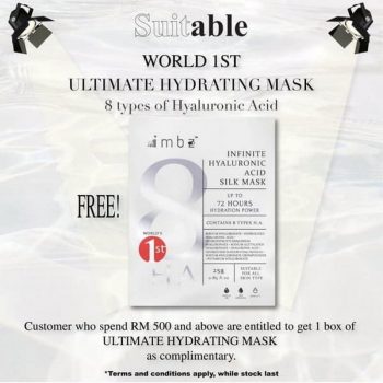 Suitable-Hydrating-Mask-Promo-at-Sungei-Wang-Plaza-350x350 - Kuala Lumpur Others Promotions & Freebies Selangor 