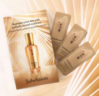 Sulwhasoo-Ginseng-Sampling-Kit-Giveaway-350x339 - Beauty & Health Johor Kedah Kelantan Kuala Lumpur Melaka Negeri Sembilan Online Store Pahang Penang Perak Perlis Personal Care Promotions & Freebies Putrajaya Sabah Sarawak Selangor Skincare Terengganu 