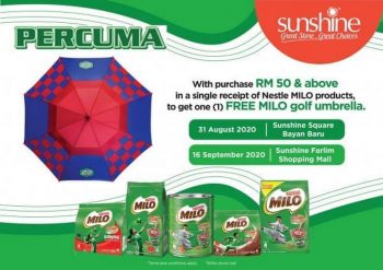 Sunshine-MILO-Promotion-350x247 - Penang Promotions & Freebies Supermarket & Hypermarket 