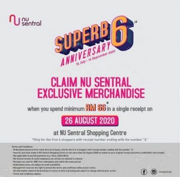 Superb6-Anniversary-Promo-at-NU-Sentral-350x345 - Events & Fairs Kuala Lumpur Others Selangor 