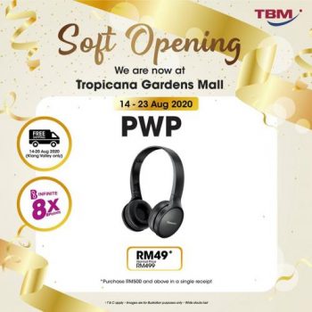TBM-Opening-Promotion-at-Tropicana-Gardens-Mall-12-350x350 - Electronics & Computers Home Appliances IT Gadgets Accessories Promotions & Freebies Selangor 