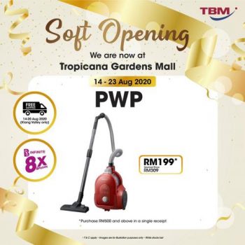 TBM-Opening-Promotion-at-Tropicana-Gardens-Mall-13-350x350 - Electronics & Computers Home Appliances IT Gadgets Accessories Promotions & Freebies Selangor 